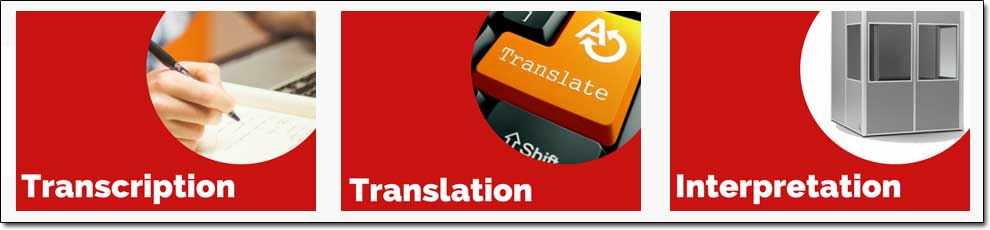 Transcription Translation and Interpretation