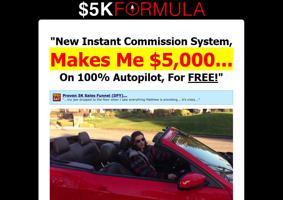 5K Formula System