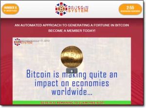 The Britcoin System Website Screenshot