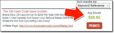 CB Cash Code Affiliate Page