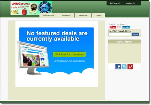 Group Deal Tools Daily Deals Site