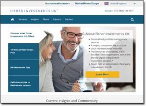 Ken Fisher Investments Website Screenshot