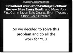 Super Sales Machine System Website Screenshot