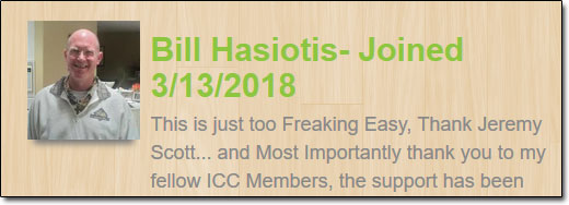 Insiders Cash Club Bill Hasiotis Fake Testimonial