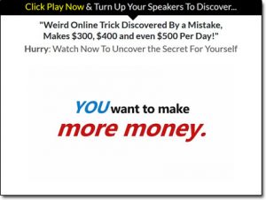 Cash At Home Bonanza System Website Screenshot
