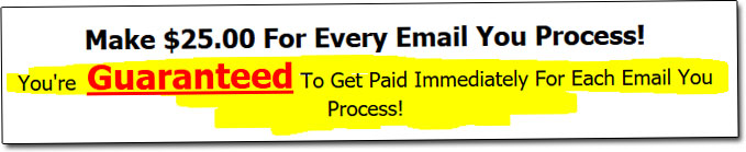 Email Processing 4 Cash Guarantee