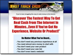 Fast Track Cash System Website Screenshot