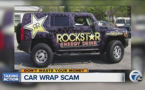 Car Wrap Advertising Scam News Report