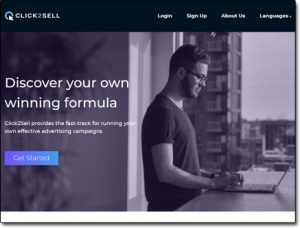 Click2Sell Website Screenshot