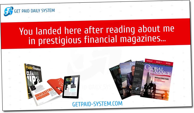 Justin Stevenson Financial Magazines