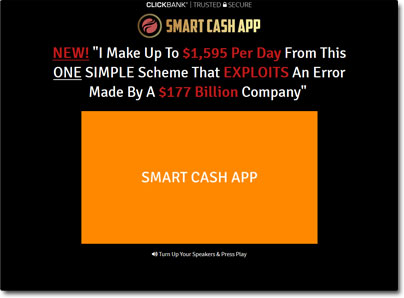 Smart Cash App Website Screenshot