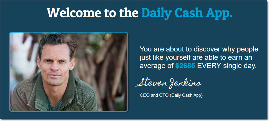 Steven Jenkins of the Daily Cash App