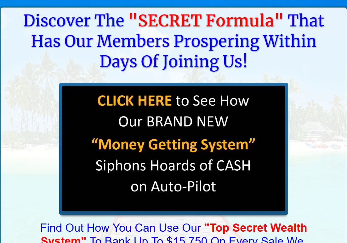 Air Force To Wealth System Website Screenshot
