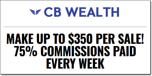 CB Wealth Affiliate Commissions