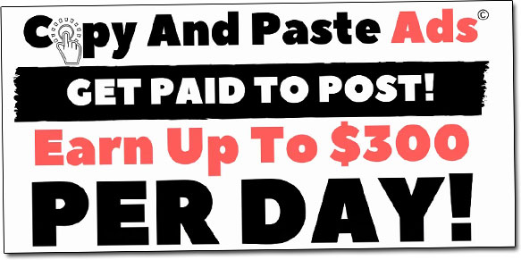 Copy And Paste Ads Income Claim