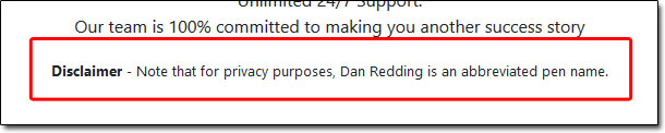 Dan Redding Pen Name