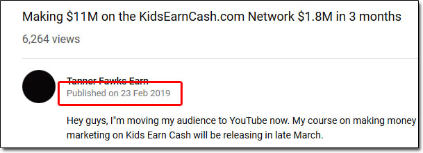 Kids Earn Cash YouTube Proof