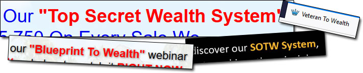 Secrets of The Wealthy System Names