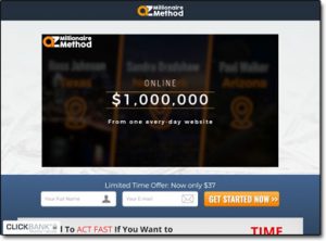 AZ Millionaire Method Website Screenshot