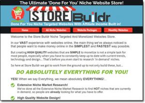 Store Buildr Website Screenshot