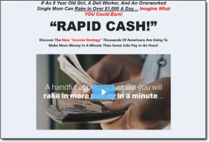 Amazing Rapid Cash System Website Screenshot