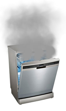 Broke Dishwasher With Smoke Coming Out