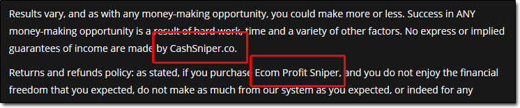 Cash Sniper Links With Ecom Profit Sniper