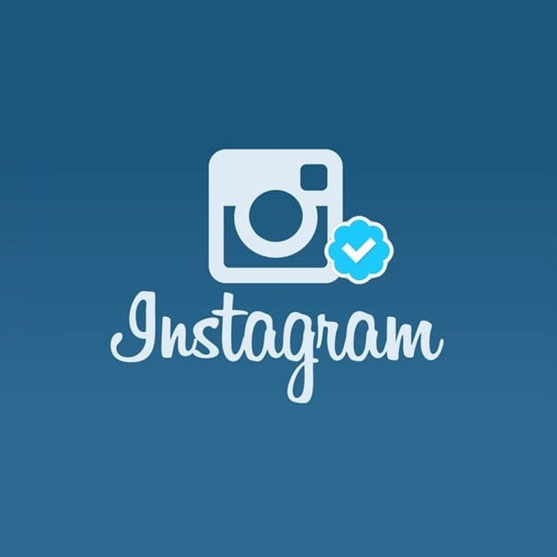 Instagram Logo With Blue Tick Verified Badge