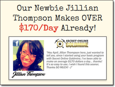 Jillian Thompson Secret Online Goldmine