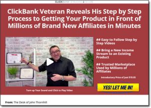 ClickBank Superstar Website Screenshot