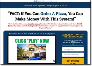 12 Minute Affiliate System Website Screenshot