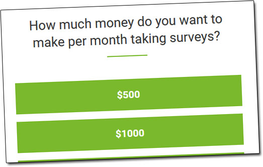 Survey Freedom Income Claim