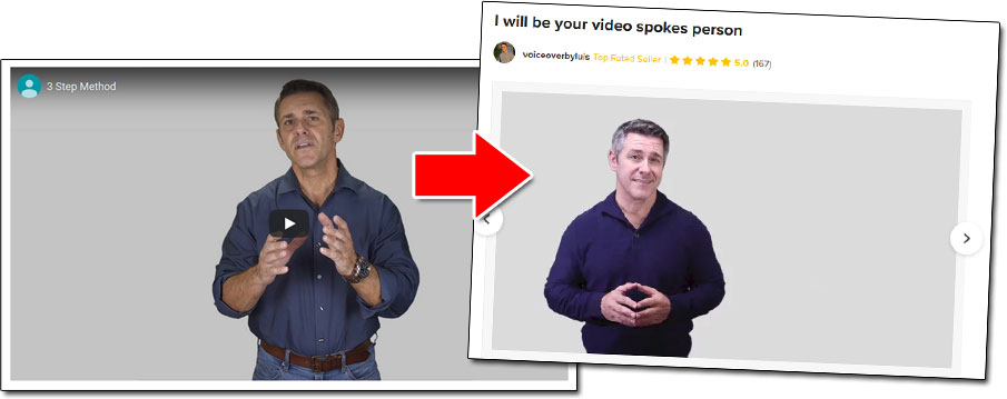 3 Step Method Fiverr Actor