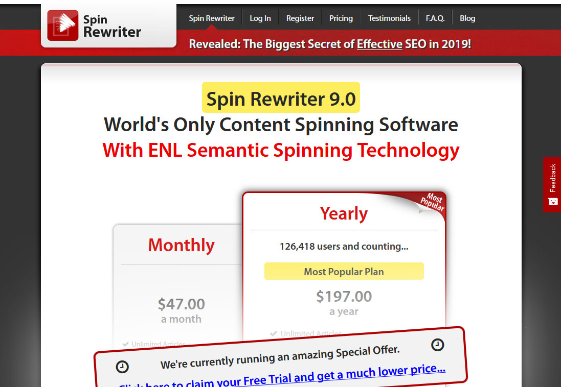 Spin Rewriter Review - Why I WON'T Be Using This Software For My ...