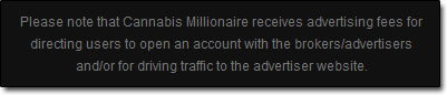 Cannabis Millionaire Disclaimer