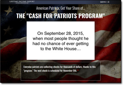 Cash For Patriots Program - Scam or Legit? Review Uncovers Some Serious ...