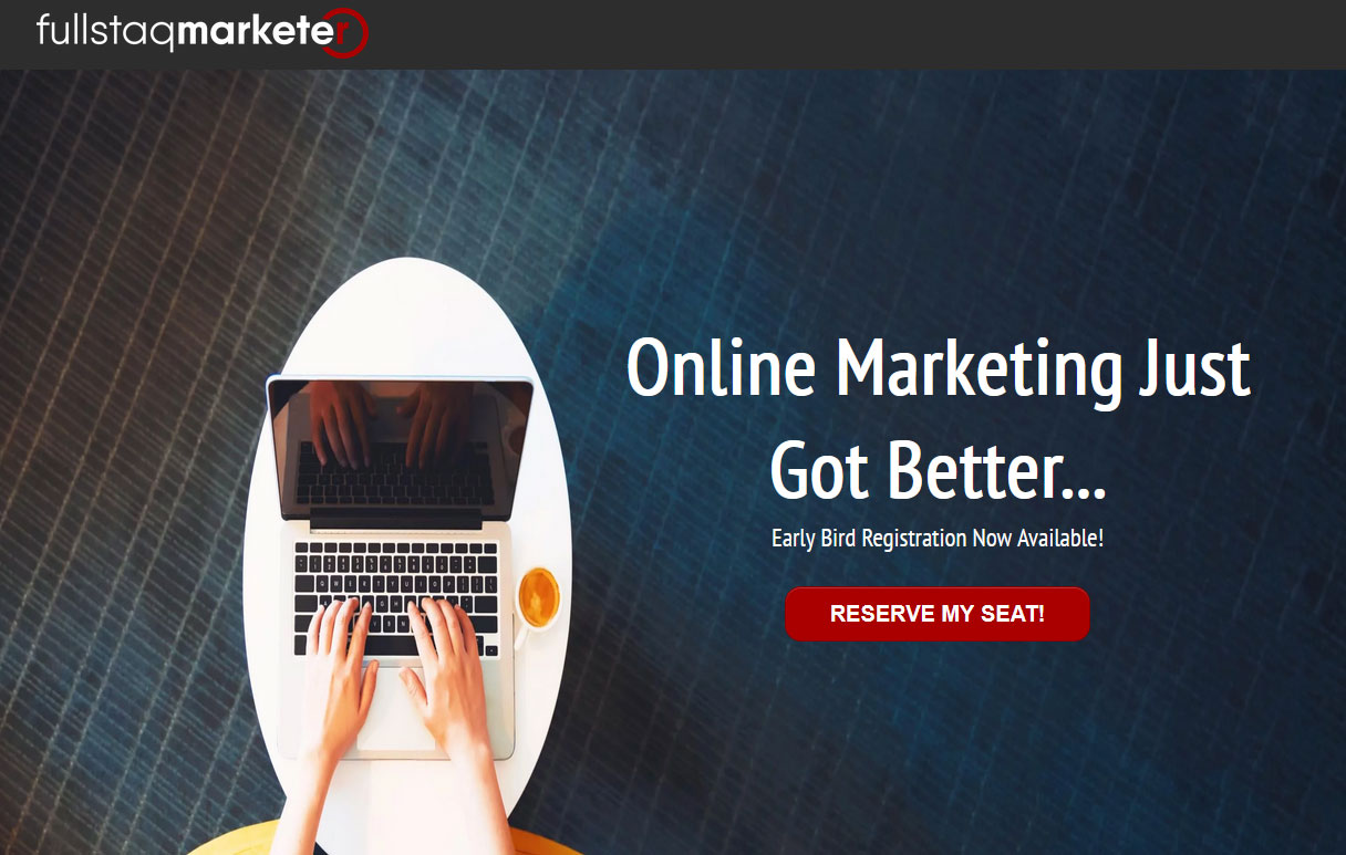 Fullstaq Marketer by Keala Kanae Website Screenshot