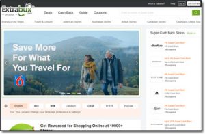 ExtraBux Website Screenshot