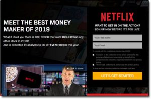 Netflix Revolution System Website Screenshot