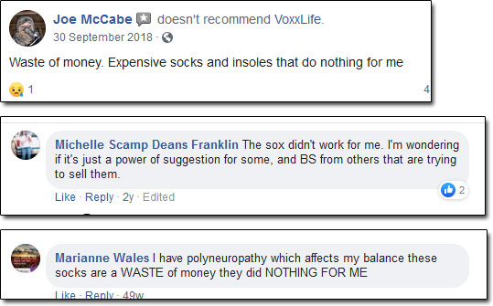 VOXXLife Socks Reviews