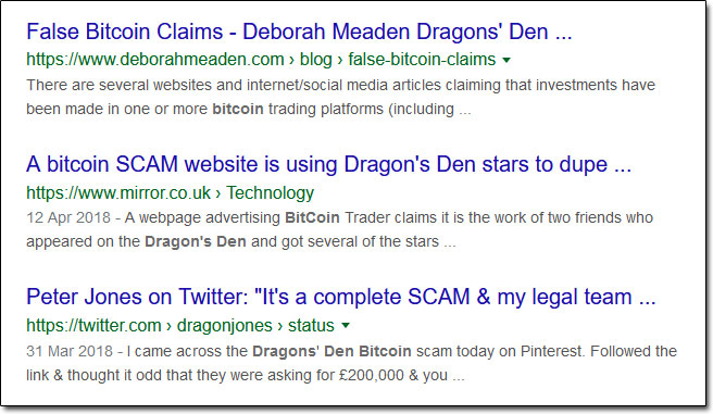 Bitcoin Compass Dragons' Den