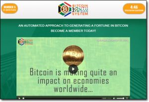 Bitcoin South African System Software Website Screenshot