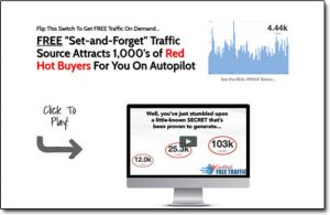 One Minute Free Traffic Website Screenshot