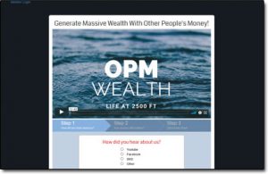 OPM Wealth Website Screenshot