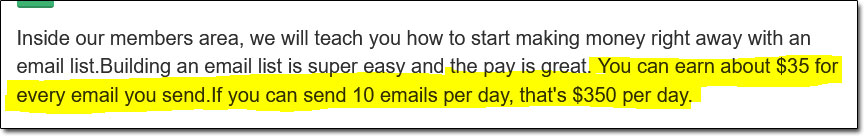 Formula Profits System Income Claim