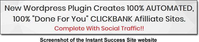 Instant Success Site Claim