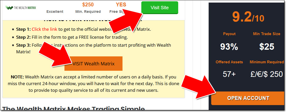 The Wealth Matrix Fake Review