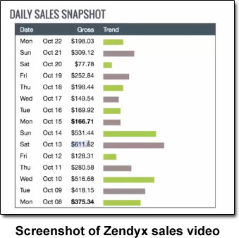 Zendyx Income Proof