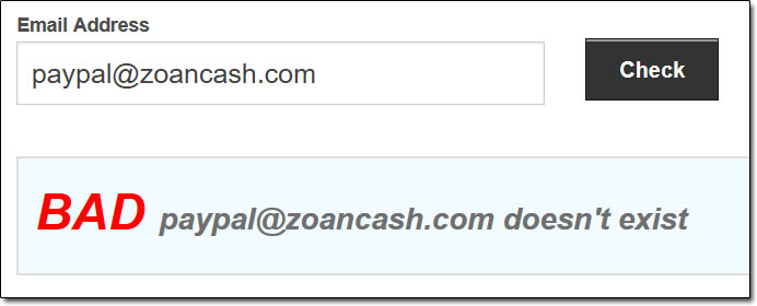 ZoanCash PayPal Email