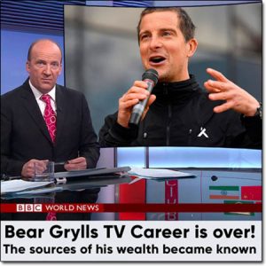 Bear Grylls Career Is Over Advert